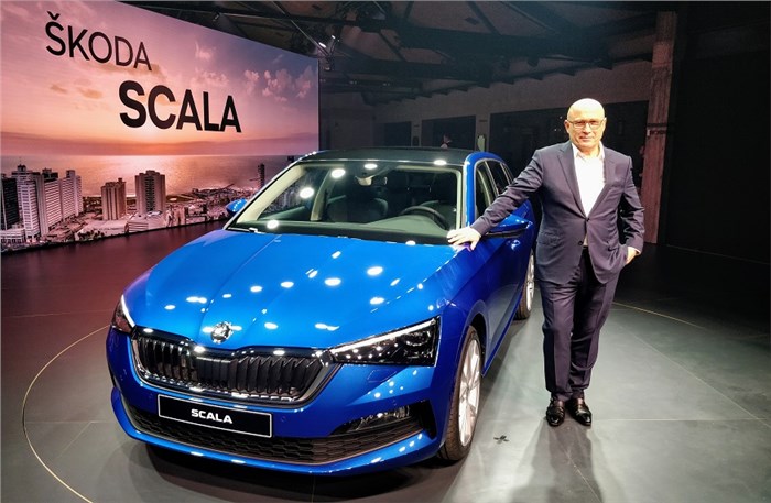 New Skoda Scala hatchback unveiled